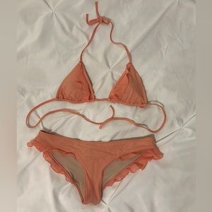 Victoria Secret Ruffle-trim Bikini, Small